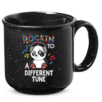Rockin To A Different Tune Autism Awarness 15oz Campfire Ceramic Mug