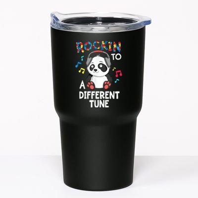 Rockin To A Different Tune Autism Awarness Tumbler