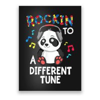 Rockin To A Different Tune Autism Awarness Poster