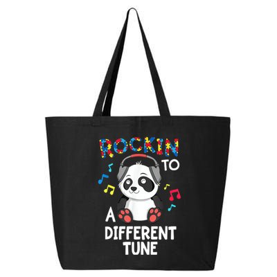 Rockin To A Different Tune Autism Awarness 25L Jumbo Tote