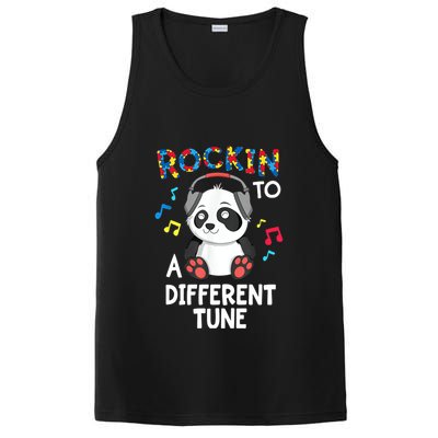 Rockin To A Different Tune Autism Awarness PosiCharge Competitor Tank