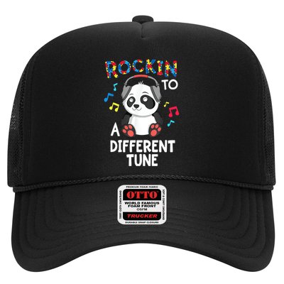 Rockin To A Different Tune Autism Awarness Trucker Hat