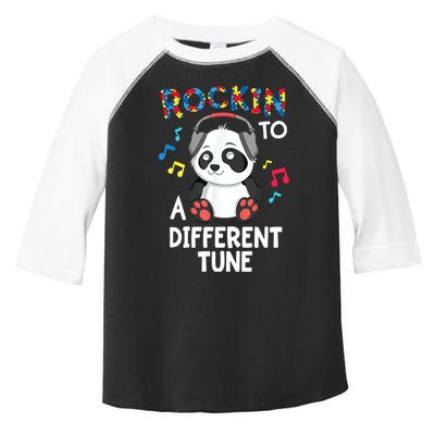 Rockin To A Different Tune Autism Awarness Toddler Fine Jersey T-Shirt