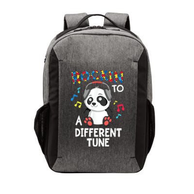 Rockin To A Different Tune Autism Awarness Vector Backpack