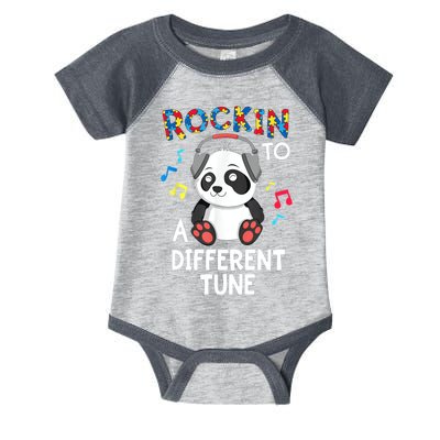 Rockin To A Different Tune Autism Awarness Infant Baby Jersey Bodysuit