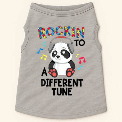 Rockin To A Different Tune Autism Awarness Doggie Tank