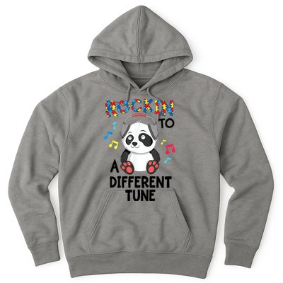Rockin To A Different Tune Autism Awarness Hoodie