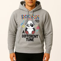 Rockin To A Different Tune Autism Awarness Hoodie