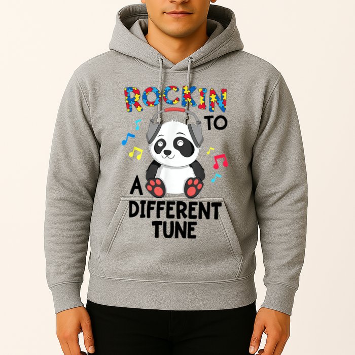 Rockin To A Different Tune Autism Awarness Hoodie
