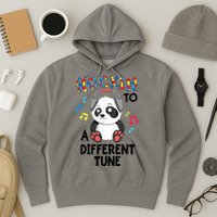 Rockin To A Different Tune Autism Awarness Hoodie