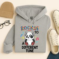 Rockin To A Different Tune Autism Awarness Hoodie