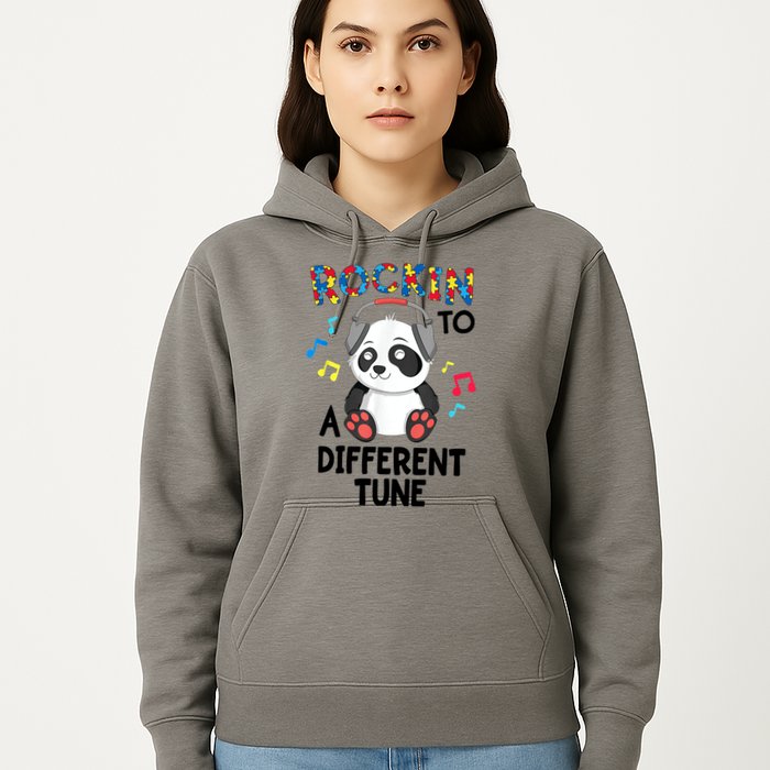 Rockin To A Different Tune Autism Awarness Hoodie