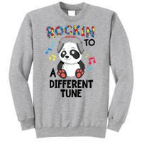 Rockin To A Different Tune Autism Awarness Sweatshirt