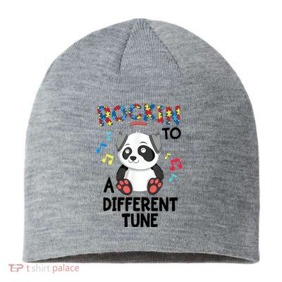 Rockin To A Different Tune Autism Awarness Sustainable Beanie