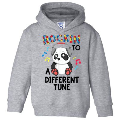 Rockin To A Different Tune Autism Awarness Toddler Hoodie