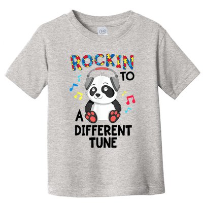 Rockin To A Different Tune Autism Awarness Toddler T-Shirt