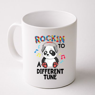 Rockin To A Different Tune Autism Awarness Coffee Mug