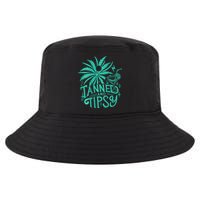 Retro Tanned And Tipsy Beach Summer Vacation Cool Comfort Performance Bucket Hat