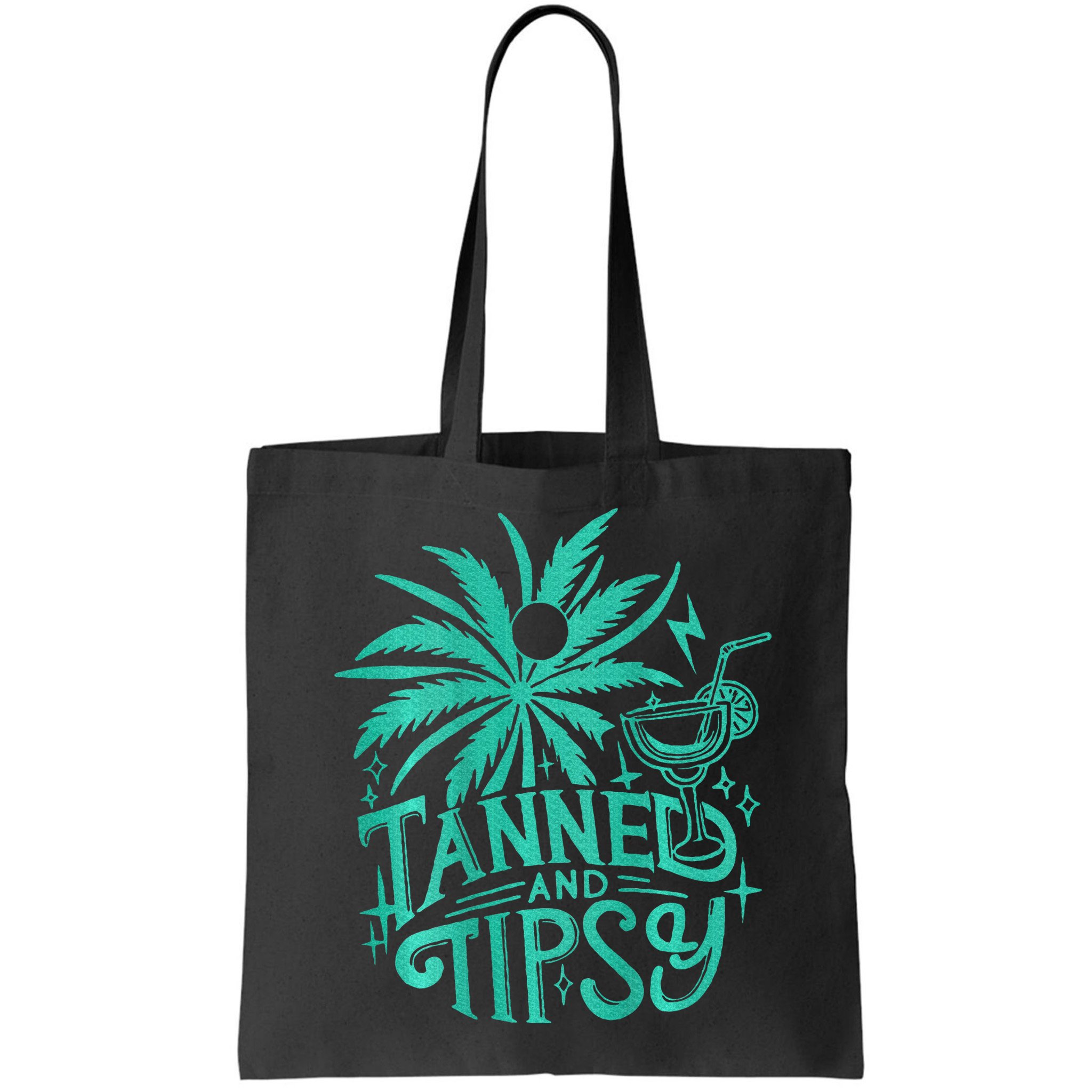 Retro Tanned And Tipsy Beach Summer Vacation Bag