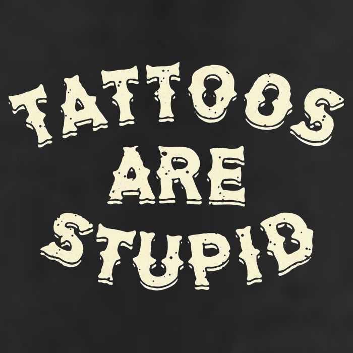 retro Tattoos Are Stupid Golf Towel