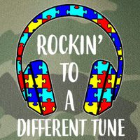 Rockin To A Different Tune Autism Awareness Legacy Tie Dye Trucker Hat