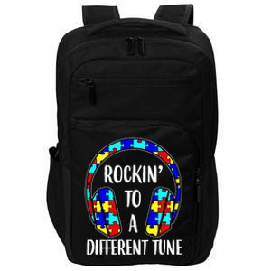 Rockin To A Different Tune Autism Awareness Impact Tech Backpack