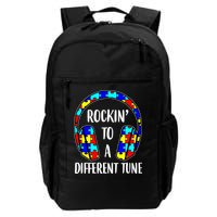 Rockin To A Different Tune Autism Awareness Backpack