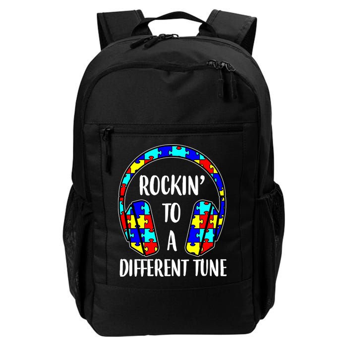 Rockin To A Different Tune Autism Awareness Backpack