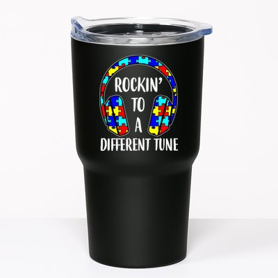 Rockin To A Different Tune Autism Awareness Tumbler