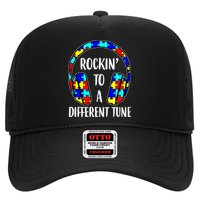 Rockin To A Different Tune Autism Awareness Trucker Hat