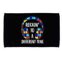 Rockin To A Different Tune Autism Awareness Microfiber Hand Towel
