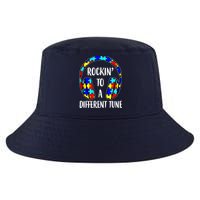 Rockin To A Different Tune Autism Awareness Cool Comfort Performance Bucket Hat