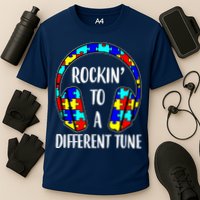 Rockin To A Different Tune Autism Awareness Performance Shirt