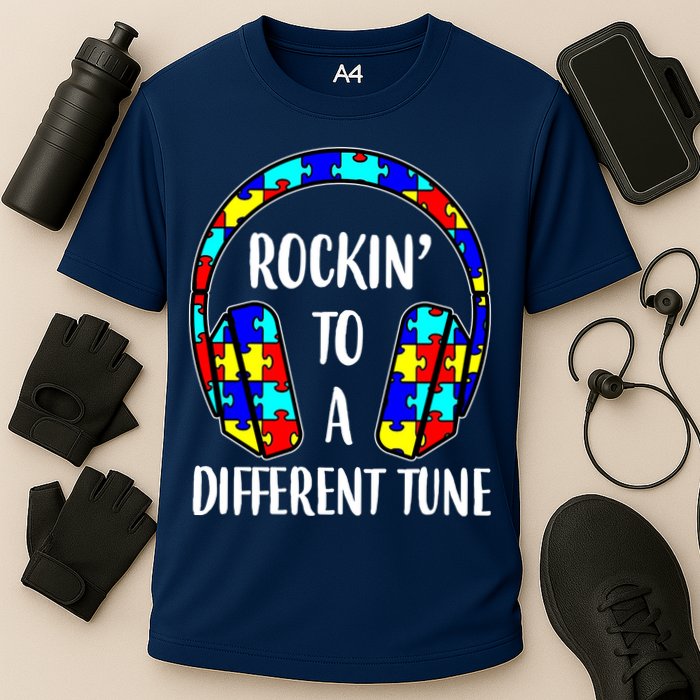 Rockin To A Different Tune Autism Awareness Performance Shirt