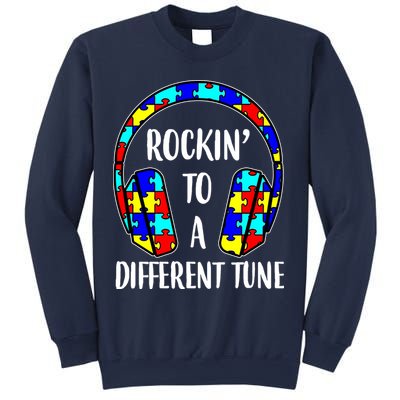 Rockin To A Different Tune Autism Awareness Sweatshirt