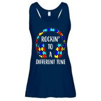 Rockin To A Different Tune Autism Awareness Ladies Essential Flowy Tank