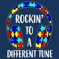 Rockin To A Different Tune Autism Awareness Mousepad