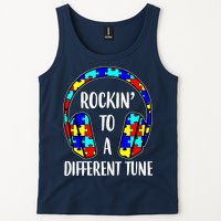 Rockin To A Different Tune Autism Awareness Tank Top