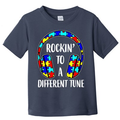 Rockin To A Different Tune Autism Awareness Toddler T-Shirt