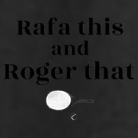 Rafa This And Roger That Roger Federer Lover Fan Thank You Tennis Lover Adult Drive Performance Visor