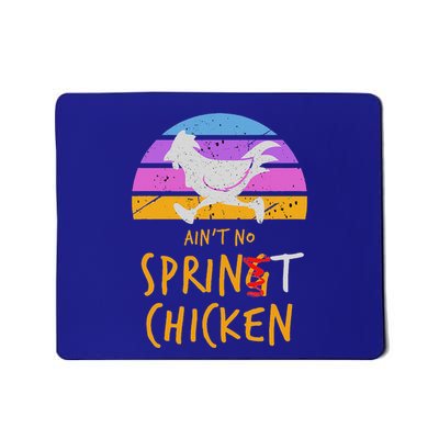 Running Top Aint No Sprint Chicken Mousepad