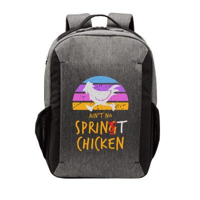 Running Top Aint No Sprint Chicken Vector Backpack