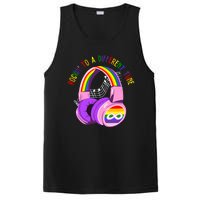 Rockin To A Different Tune Rainbow Autism Awareness PosiCharge Competitor Tank