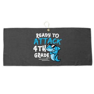 Ready To Attack Fourth Grade Cute 4Th Grade Cool Gift Large Microfiber Waffle Golf Towel