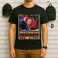 Retro Trump Better Coverage Than 5g Can You Hear Us Now T-Shirt