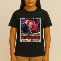 Retro Trump Better Coverage Than 5g Can You Hear Us Now T-Shirt