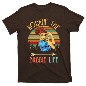 Rockin The Bubbie Life Grandparents Day Gift For Bubbie T-Shirt