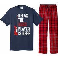 Relax The Bass Player Is Here Guitarist Instrument Strings Pajama Set