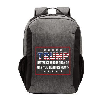 Retro Trump Better Coverage Than 5g Can You Hear Us Now Vector Backpack