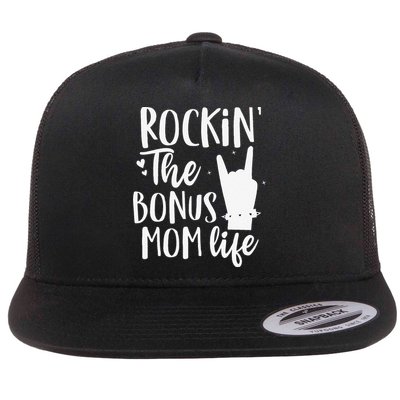 Rocking The Bonus Mom Life Best Stepmother Ever Stepmom Flatbill Hat